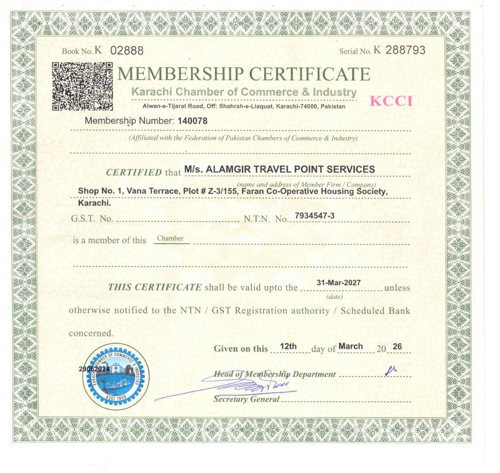 KCCI Member